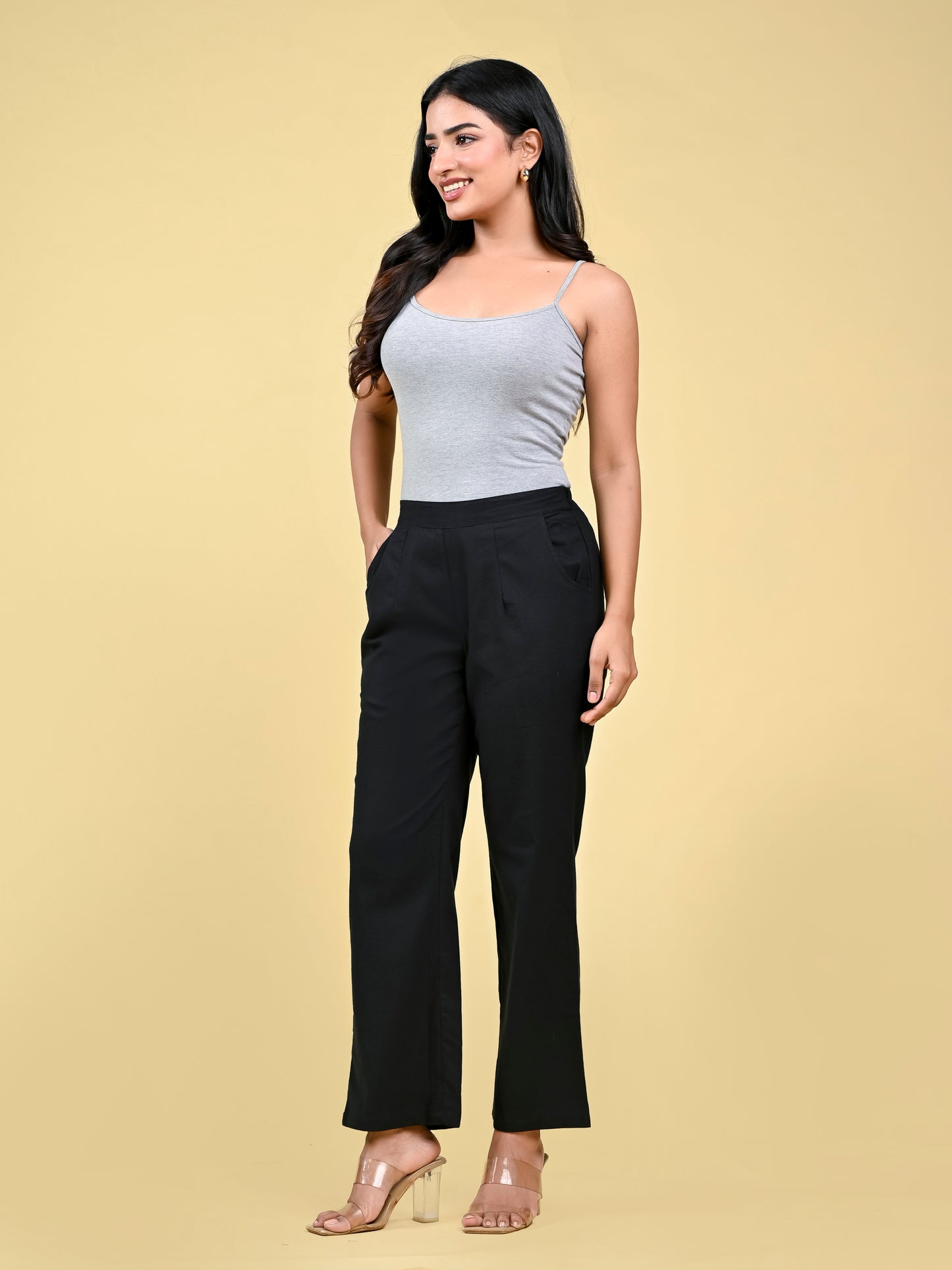 Black Wide Leg Pants