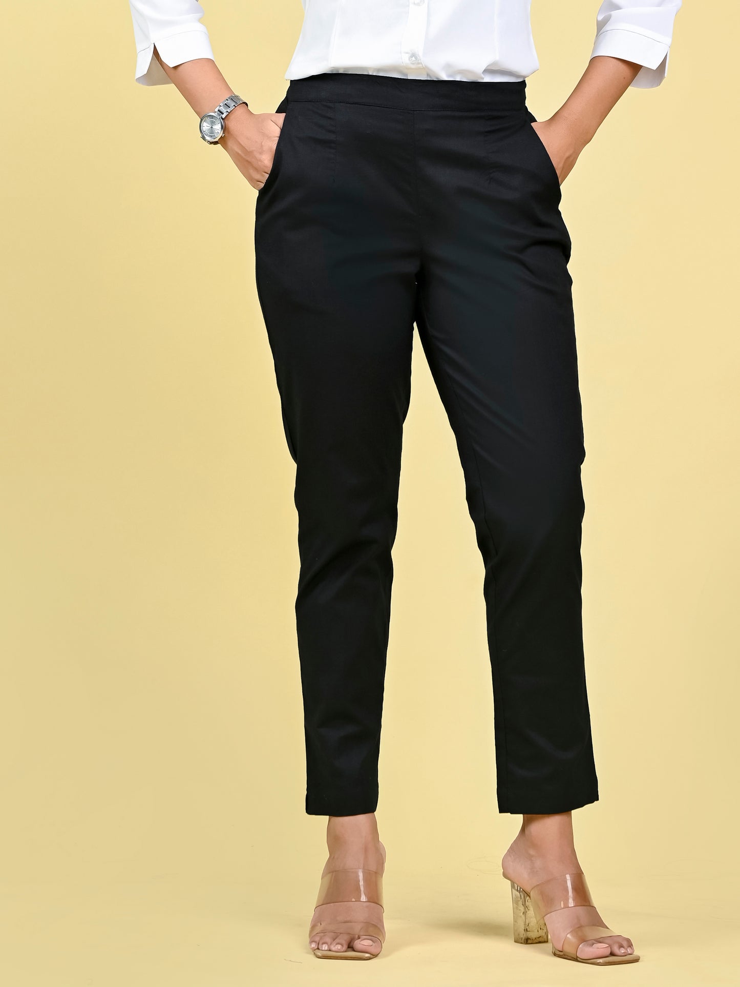 Black Office Formal Pants