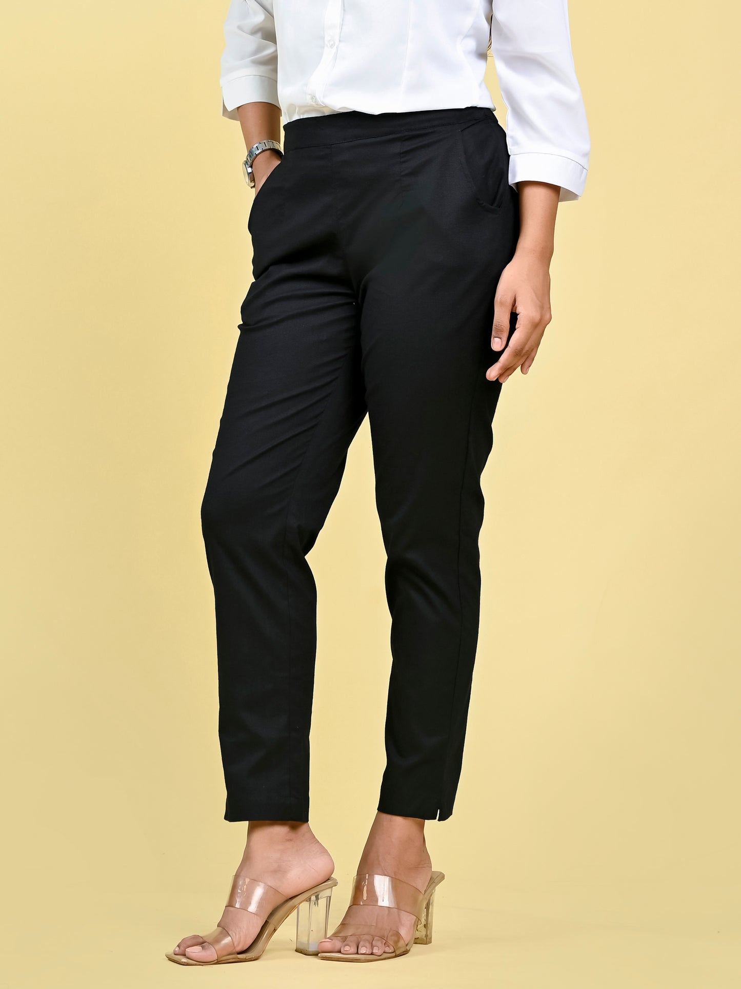 Black Office Formal Pants