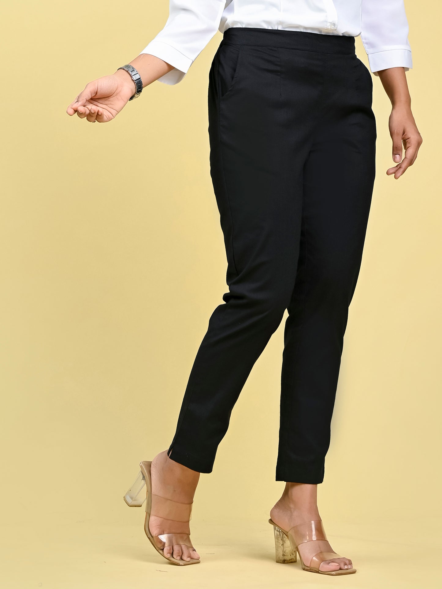 Black Office Formal Pants