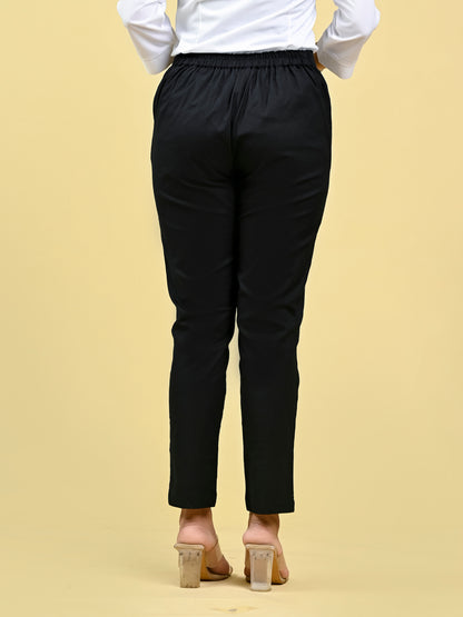 Black Office Formal Pants