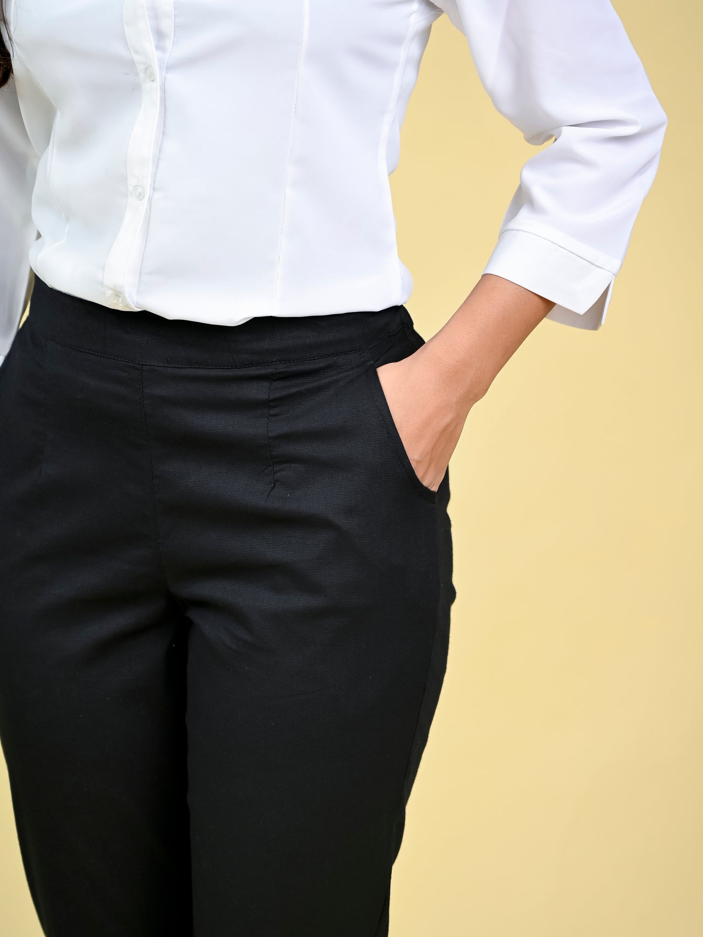 Black Office Formal Pants