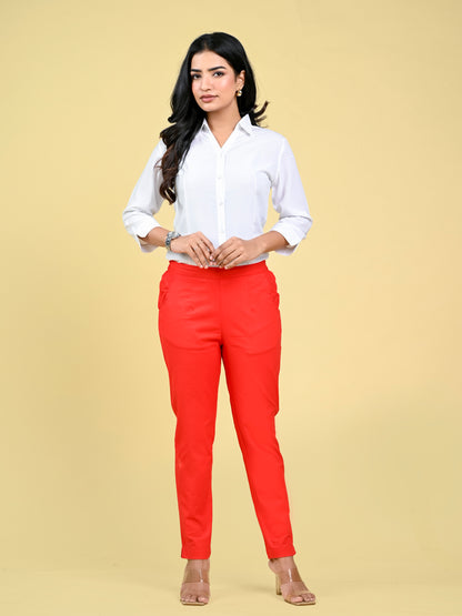 Vermillion Office Formal Pants