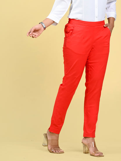 Vermillion Office Formal Pants