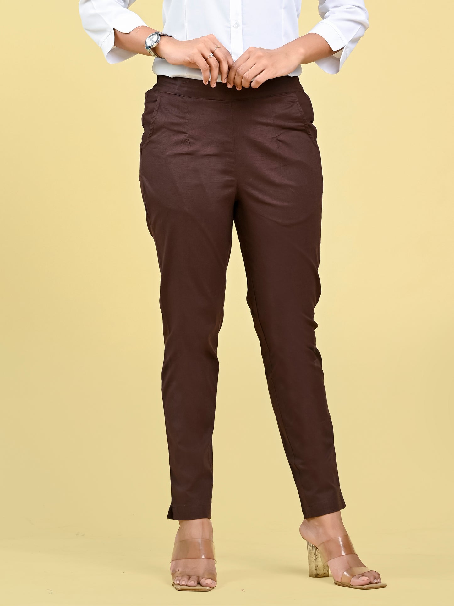 Charcoal Office Formal Pants