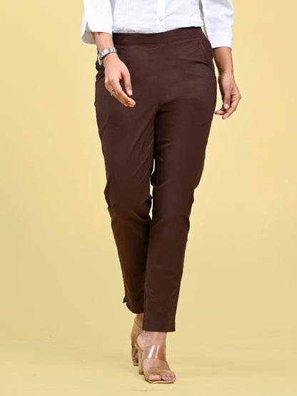 Charcoal Office Formal Pants