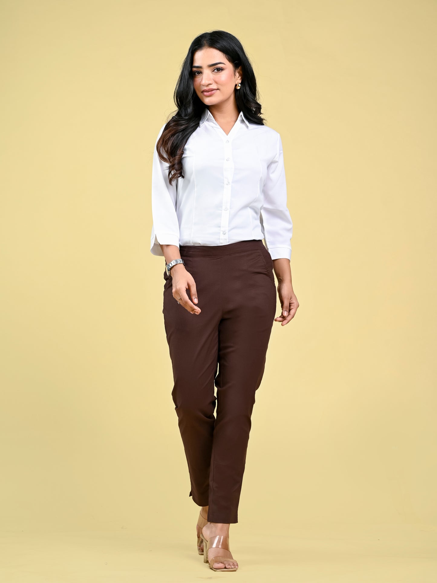 Charcoal Office Formal Pants