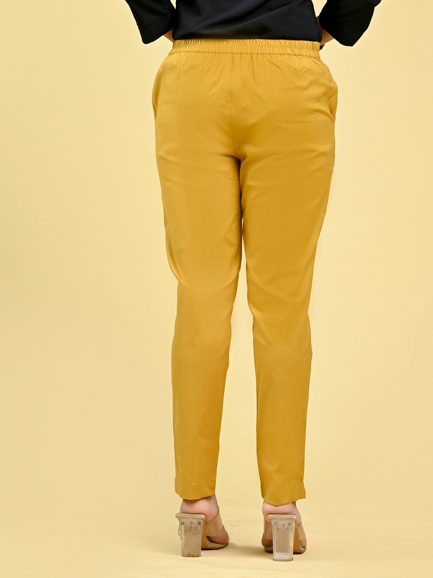 Wheat Office Formal Pants